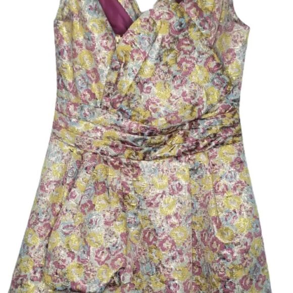 Zac Posen for Target Metallic Floral Brocade Party Dress - Picture 6 of 11